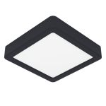 Eglo Plafonnier Fueva 6 Plastique Noir 7W 1100lm - 827-840-865 CCT