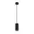 SLV Numinos Phase M Suspension Luminaire Aluminium Noir 20.1W 1935lm 36D - 927 Blanc Très Chaud | Meilleur Rendu Des Couleurs - Dimmable 