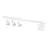Emibig Plafonnier Baster Acier Blanc | Convient pour 3x GU10 - Max 8W, 1x E14 - Max 10W