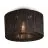 Good&Mojo Plafonnier Iguazu Jute Noir | Convient pour 1x E27 