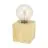Eglo Lampe De Chevet Prestwick 2 Bois Brun | IP20 - Convient pour 1x E27 