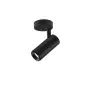 SLV Numinos Spot Phase S Plafonnier Aluminium Noir 10.42W 980lm 60D - 927 Blanc Très Chaud | Meilleur Rendu Des Couleurs - Dimmable 