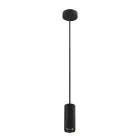 SLV Numinos Phase S Suspension Luminaire Aluminium Noir 10.42W 1020lm 24D - 930 Blanc Chaud | Meilleur Rendu Des Couleurs - Dimmable 