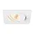 SLV New Tria 68 Spot Aluminium Wit Vierkant 8.3W 705lm 38D - 927 Zeer Warm Wit | Zaagmaat 68mm - Beste Kleurweergave - Dimbaar 